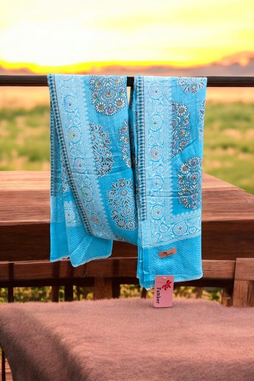 Ultra soft pure wool ladies stole