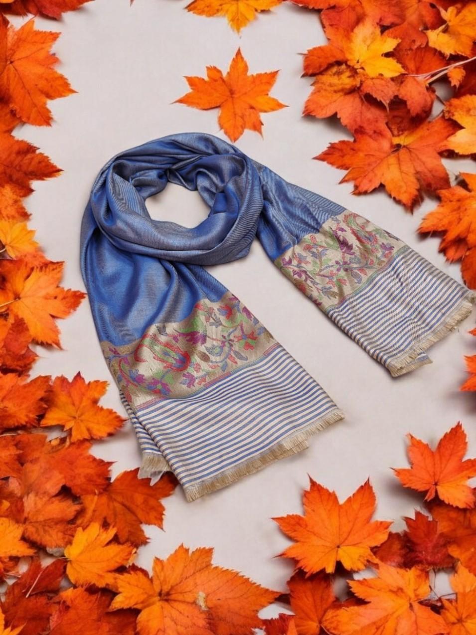 Modal with soft silk stole